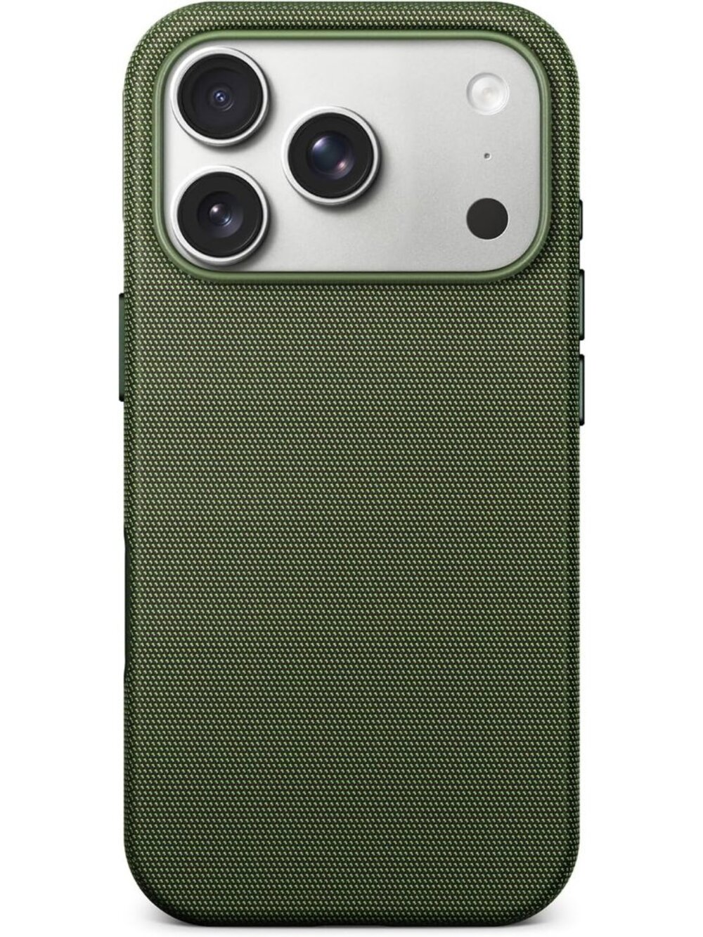 iPhone 18 Pro Max Green Techwoven Drop Protection Shockproof Skin-Friendly Case